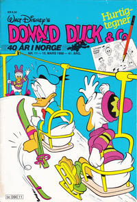 Cover Thumbnail for Donald Duck & Co (Hjemmet / Egmont, 1948 series) #11/1988