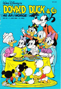 Cover Thumbnail for Donald Duck & Co (Hjemmet / Egmont, 1948 series) #23/1988