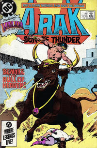 Cover Thumbnail for Arak / Son of Thunder (DC, 1981 series) #41 [Direct]