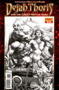 Cover Thumbnail for Dejah Thoris and the Green Men of Mars (Dynamite Entertainment, 2013 series) #3 [Jay Anacleto Sketch Subscription Exclusive Variant]