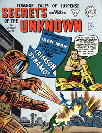 Cover Thumbnail for Secrets of the Unknown (Alan Class, 1962 series) #71