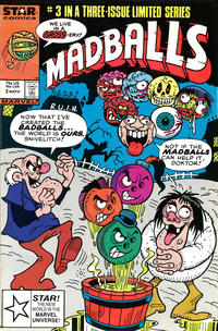 Cover Thumbnail for Madballs (Marvel, 1986 series) #3 [2nd Printing]