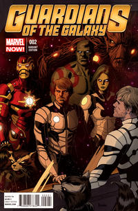 Cover Thumbnail for Guardians of the Galaxy (Marvel, 2013 series) #2 [Paolo Rivera Cover]