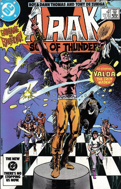 Cover for Arak / Son of Thunder (DC, 1981 series) #40 [Direct]