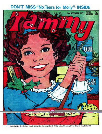 Cover for Tammy (IPC, 1971 series) #11 December 1971