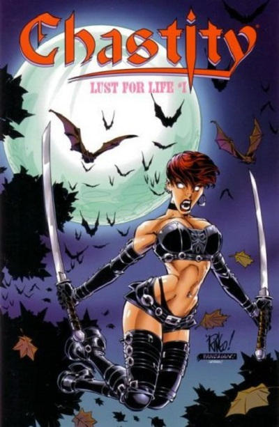 Cover for Chastity: Lust for Life (Chaos! Comics, 1999 series) #1 [Dynamic Forces Exclusive Cover]