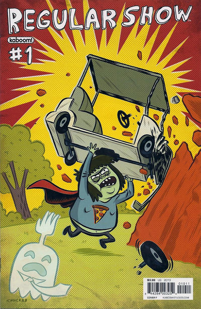 Cover for Regular Show (Boom! Studios, 2013 series) #1 [Cover F - Chuck BB]