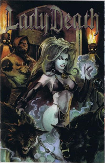 Cover for Lady Death: Judgement War (Chaos! Comics, 1999 series) #1 [Dynamic Forces Exclusive Alternate Cover]