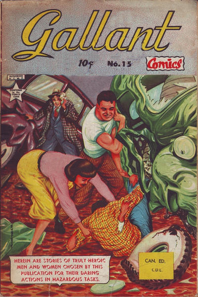 Cover for Gallant (Bell Features, 1951 ? series) #15