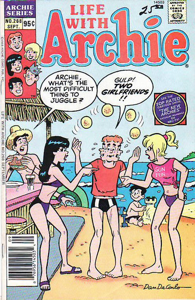 Cover for Life with Archie (Archie, 1958 series) #268 [Canadian]
