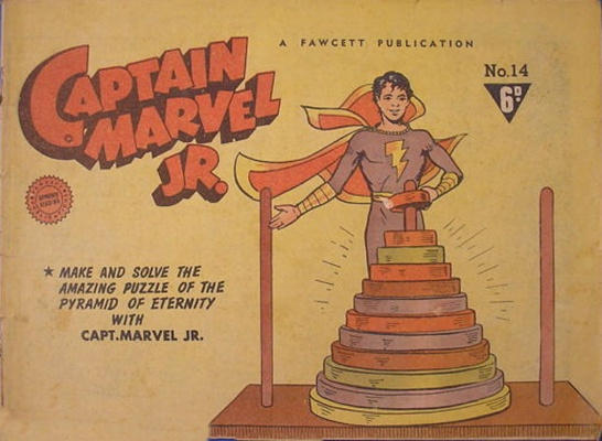 Cover for Captain Marvel Jr. (Cleland, 1947 series) #14