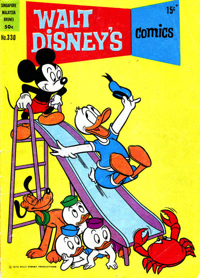 Cover for Walt Disney's Comics (W. G. Publications; Wogan Publications, 1946 series) #330