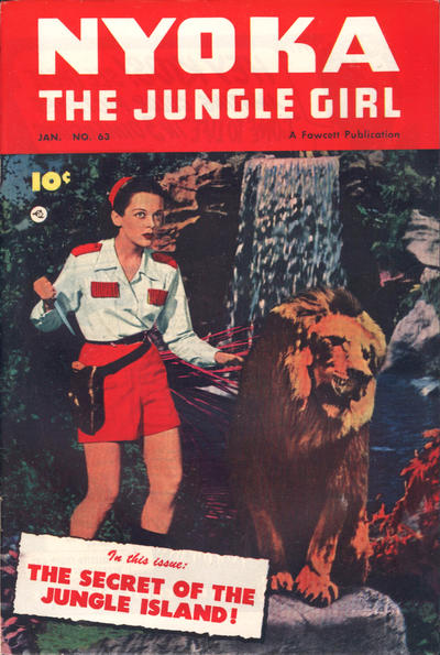 Cover for Nyoka the Jungle Girl (Fawcett, 1945 series) #63