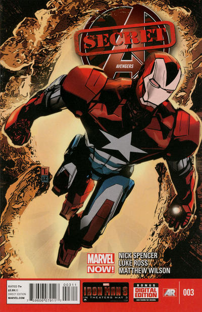 Cover for Secret Avengers (Marvel, 2013 series) #3