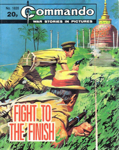 Cover for Commando (D.C. Thomson, 1961 series) #1820