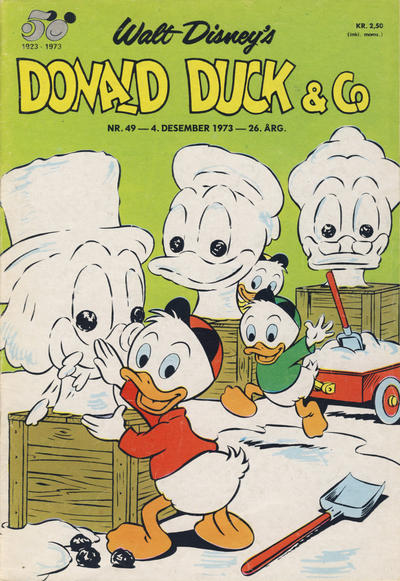Cover for Donald Duck & Co (Hjemmet / Egmont, 1948 series) #49/1973
