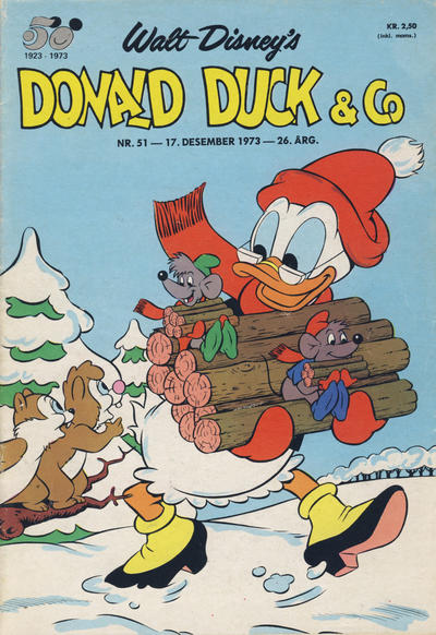 Cover for Donald Duck & Co (Hjemmet / Egmont, 1948 series) #51/1973