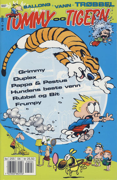 Cover for Tommy og Tigern (Bladkompaniet / Schibsted, 1989 series) #6/2002