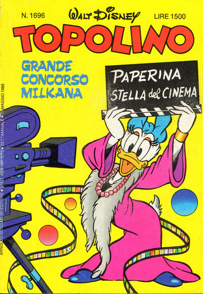 Cover for Topolino (Mondadori, 1949 series) #1696