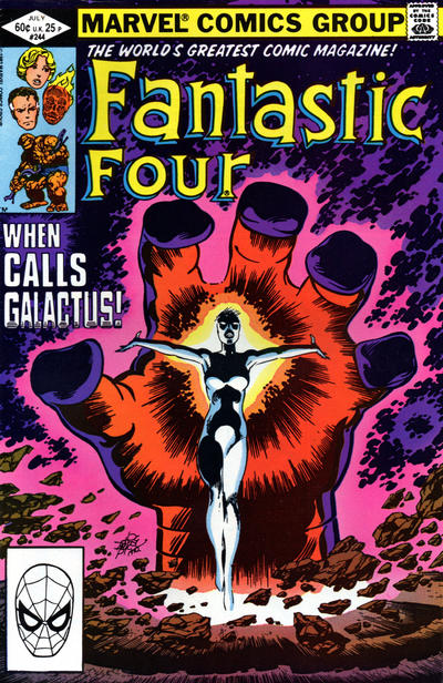 Cover for Fantastic Four (Marvel, 1961 series) #244 [Direct]