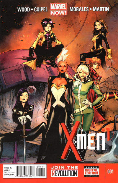 Cover for X-Men (Marvel, 2013 series) #1 [Olivier Coipel Cover]