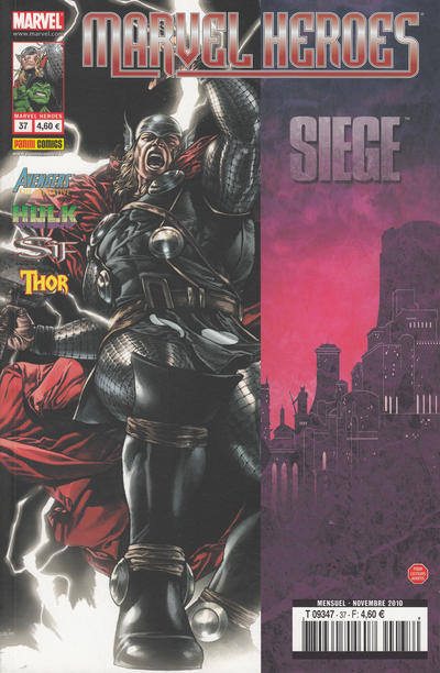 Cover for Marvel Heroes (Panini France, 2007 series) #37