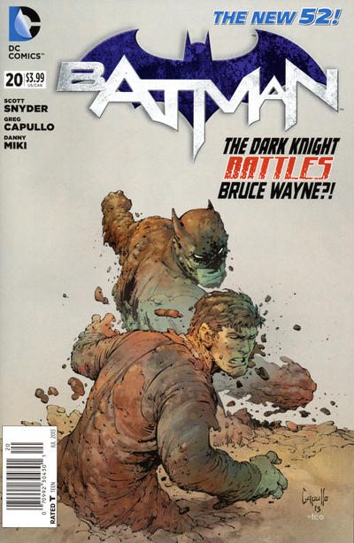Cover for Batman (DC, 2011 series) #20 [Newsstand]