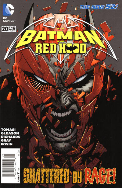 Cover for Batman and Robin (DC, 2011 series) #20 [Newsstand]