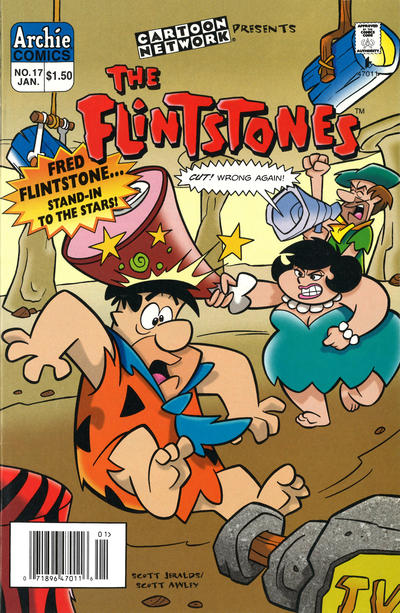 Cover for The Flintstones (Archie, 1995 series) #17 [Newsstand]