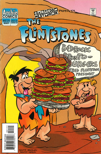 Cover for The Flintstones (Archie, 1995 series) #21