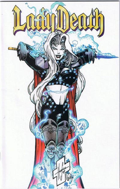 Cover for Lady Death (Chaos! Comics, 1998 series) #1 [White]