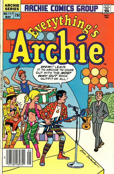 Cover for Everything's Archie (Archie, 1969 series) #117 [Canadian]