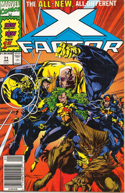 Cover for X-Factor (Marvel, 1986 series) #71 [Australian]