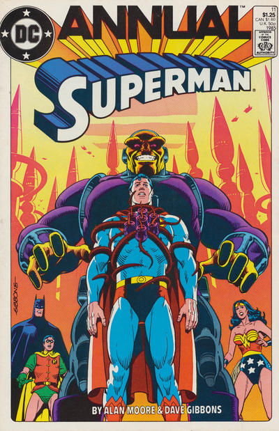 Cover for Superman Annual (DC, 1960 series) #11 [Direct]