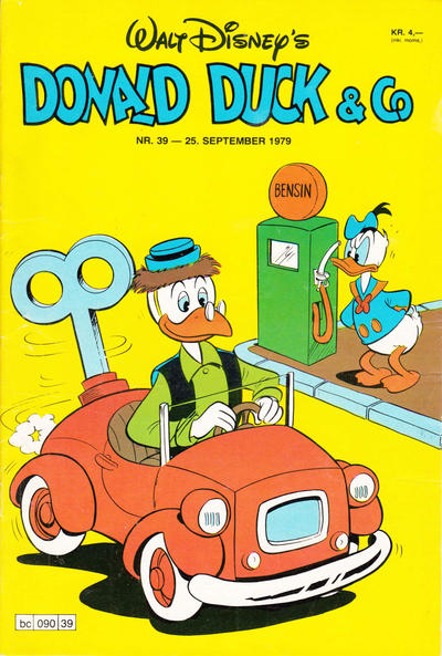 Cover for Donald Duck & Co (Hjemmet / Egmont, 1948 series) #39/1979