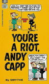 Cover for You're a Riot, Andy Capp (Gold Medal Books, 1970 series) #D2275