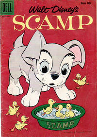 Cover Thumbnail for Walt Disney's Scamp (Dell, 1958 series) #7 ["Now" cover variant]