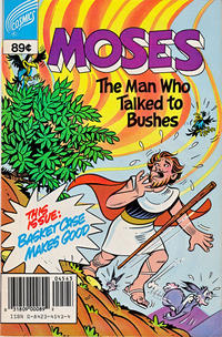 Cover Thumbnail for Moses, the Man Who Talked to Bushes (Tyndale House Publishers, Inc, 1987 series) 