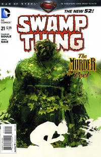 Cover for Swamp Thing (DC, 2011 series) #21