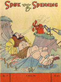Cover for Spøk og Spenning (Magasinet For Alle, 1941 series) #7/1942