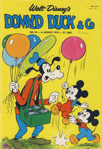 Cover for Donald Duck & Co (Hjemmet / Egmont, 1948 series) #32/1974