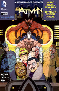 Cover for Batman (DC, 2011 series) #19 [MAD Magazine Demo Cover]