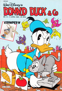 Cover Thumbnail for Donald Duck & Co (Hjemmet / Egmont, 1948 series) #15/1989
