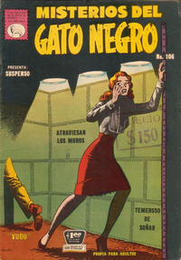 Cover Thumbnail for Misterios del Gato Negro (Editora de Periódicos, S. C. L. "La Prensa", 1953 series) #106