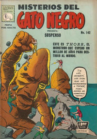 Cover Thumbnail for Misterios del Gato Negro (Editora de Periódicos, S. C. L. "La Prensa", 1953 series) #142