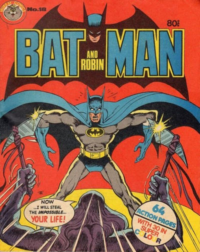 Cover for Batman and Robin (K. G. Murray, 1976 series) #18