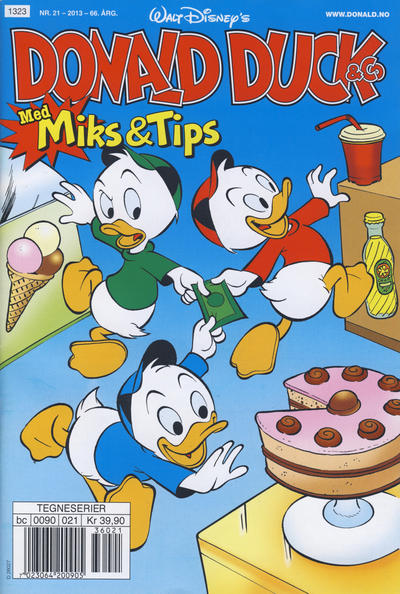 Cover for Donald Duck & Co (Hjemmet / Egmont, 1948 series) #21/2013