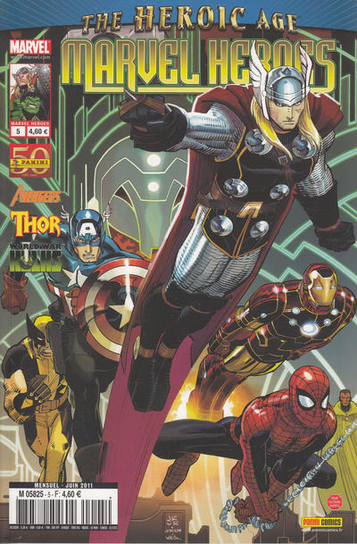Cover for Marvel Heroes (Panini France, 2011 series) #5