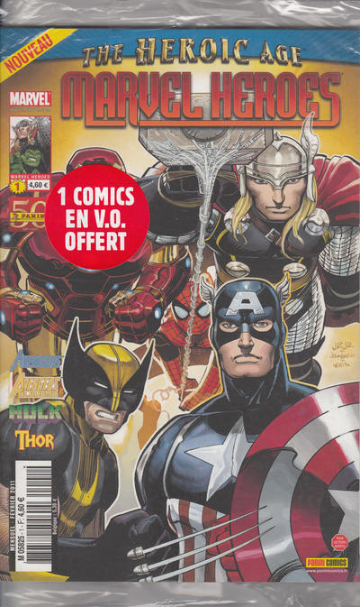 Cover for Marvel Heroes (Panini France, 2011 series) #1
