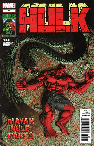 Cover for Hulk (Marvel, 2008 series) #55